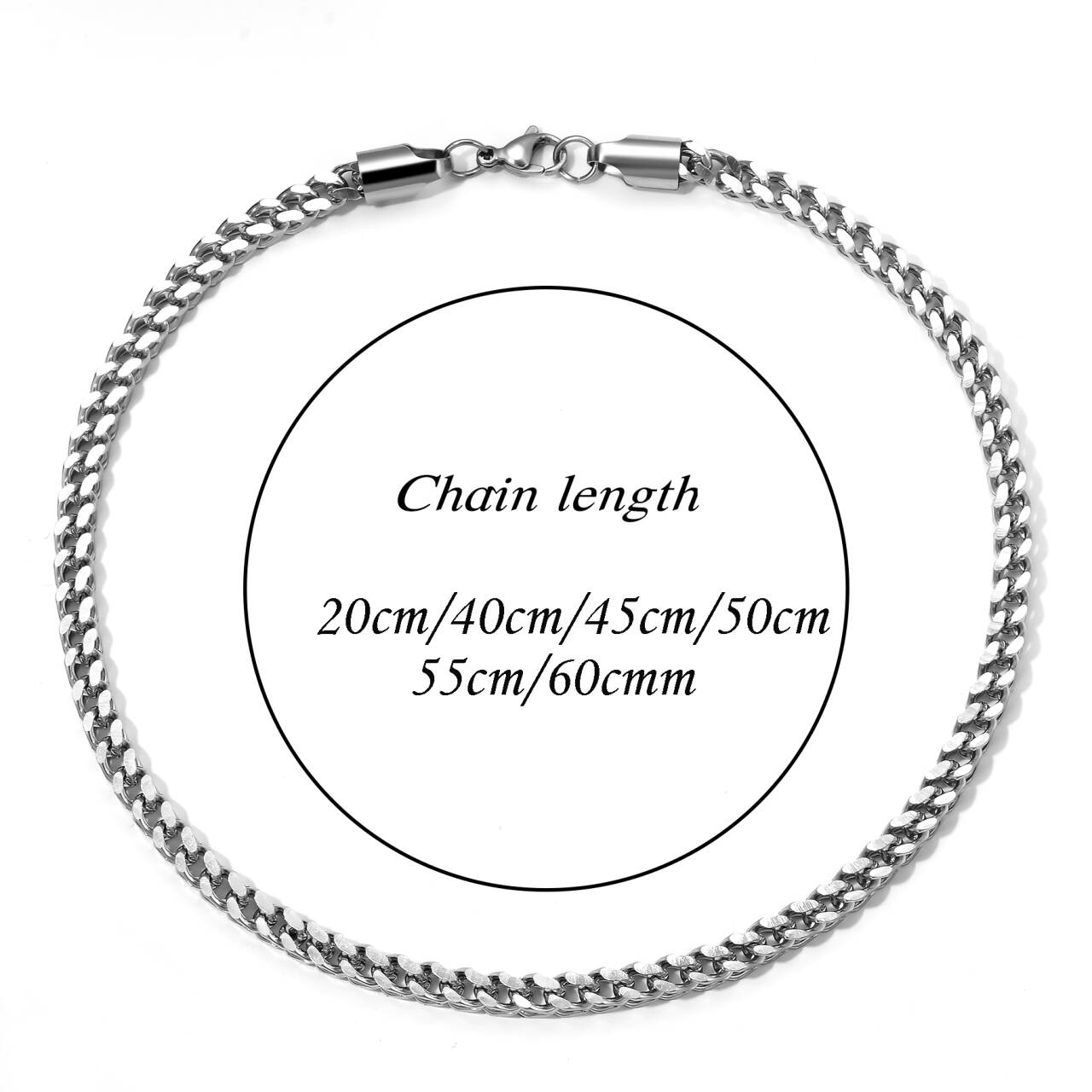 Ожерелье из нержавеющей стали  – обзор и цена Men Accessories Neck Chain