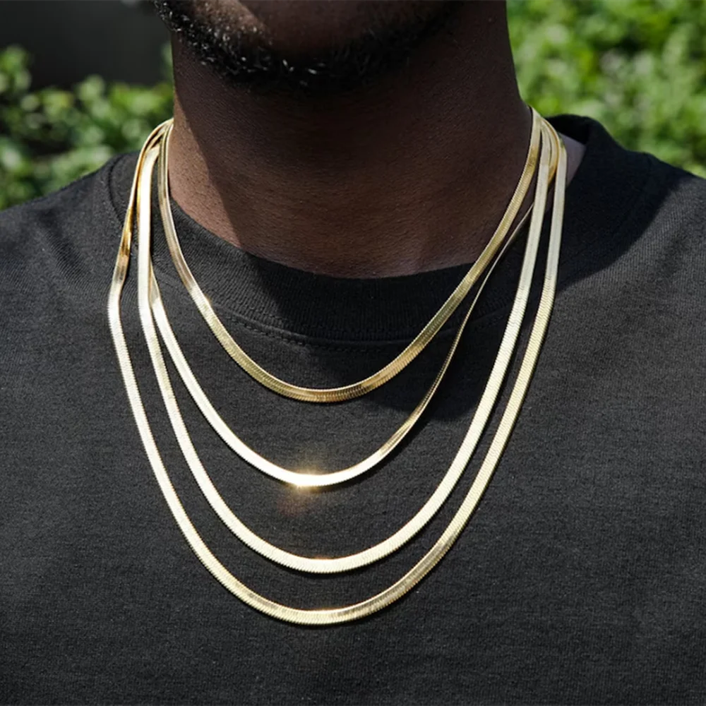 Ожерелье из нержавеющей стали  – обзор и цена Men Accessories Neck Chain